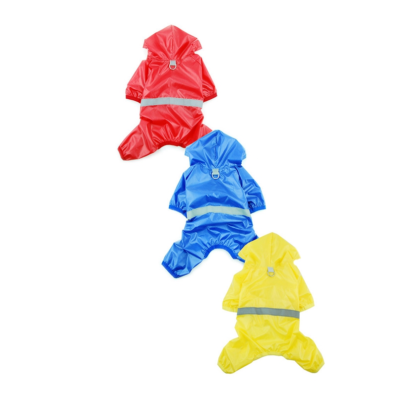 Pet Dog Waterproof Raincoat Jumpsuit Reflective Rain Coat Breathable Mesh Dog Outdoor Clothes Jacket, Red
Pet Dog Waterproof Raincoat Jumpsuit Reflective Rain Coat Breathable Mesh Dog Outdoor Clothes Jacket, Red
