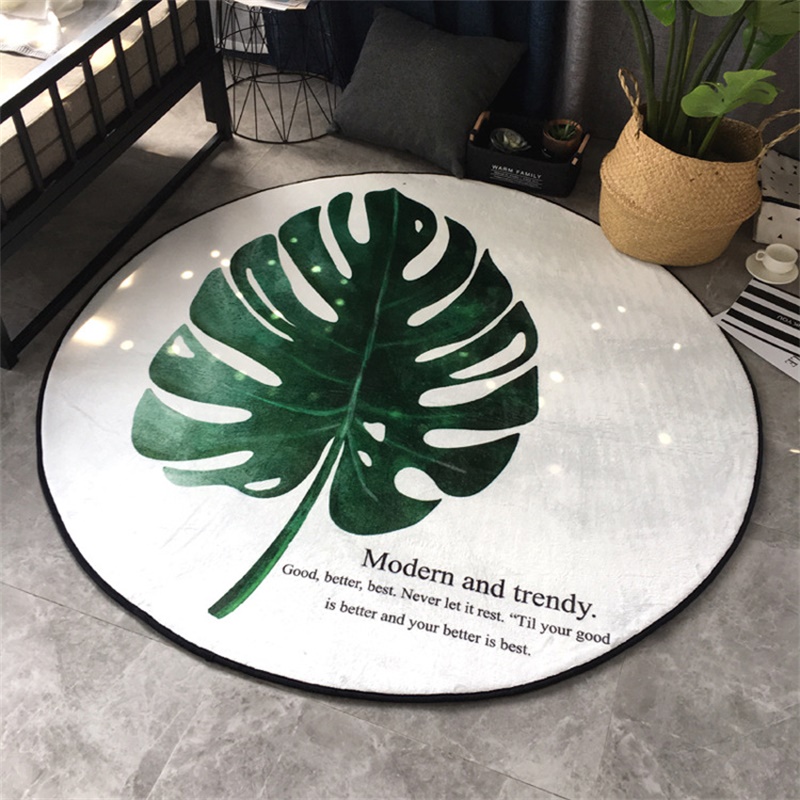 Fashion Green Large Banana Leaf Floor Foot Door Yoga Play Mat Parlor Living Room Bedroom Decorative Round Soft Carpet Area Rug, Banana green leaf
Fashion Green Large Banana Leaf Floor Foot Door Yoga Play Mat Parlor Living Room Bedroom Decorative Round Soft Carpet Area Rug, Banana green leaf