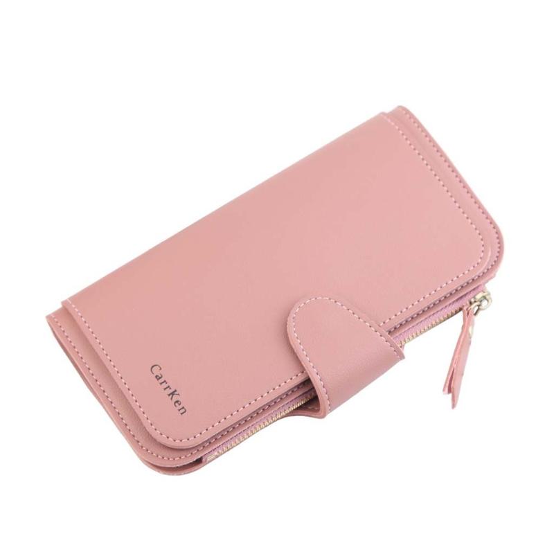 2020 Tassel Wallet Women Long Cute Wallet Leather Zipper Wallets Zipper Female Purse Clutch Splicing Wild Coin Purse 1023, Bu