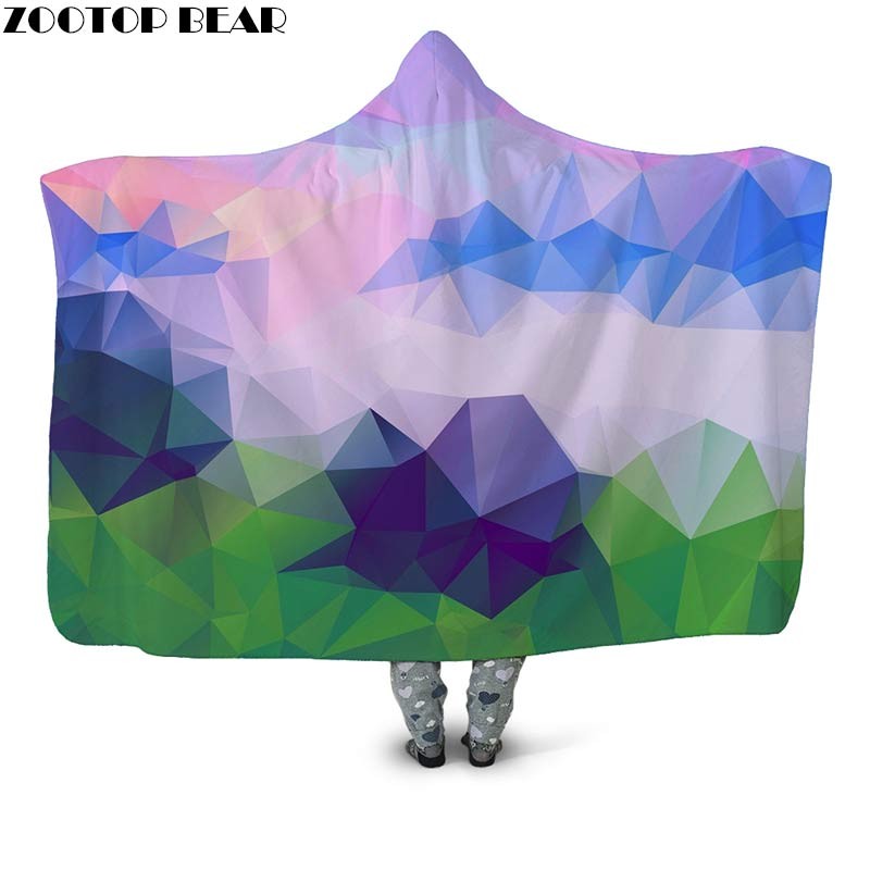 Fashion Pattern Hooded Blanket 3D Print Plush Blanket Adult Youth Casual Fleece Throw Home Office Wearable Bedspread
Fashion Pattern Hooded Blanket 3D Print Plush Blanket Adult Youth Casual Fleece Throw Home Office Wearable Bedspread