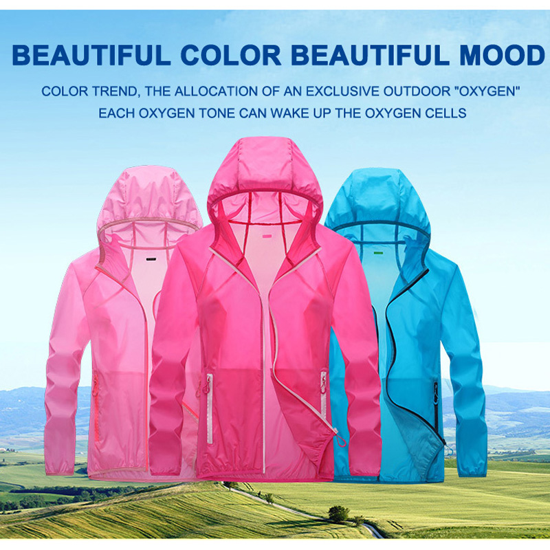 UPF 50+ Breathable Cycling Jacket Women Windcoat Jersey Ultra-Light Sun Protection Tops Hiking Camping Jacket Plus Size, Pink
UPF 50+ Breathable Cycling Jacket Women Windcoat Jersey Ultra-Light Sun Protection Tops Hiking Camping Jacket Plus Size, Pink