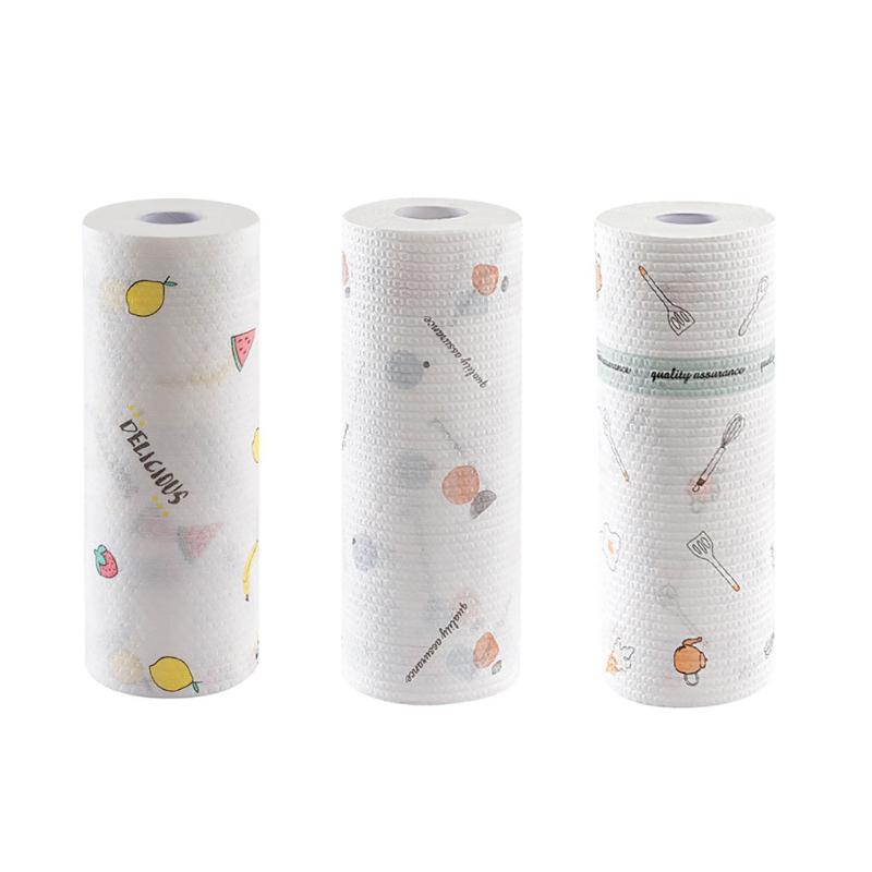 Cleaning Cloths Non-Woven Fabric Lazy Rags Wet and Dry Washable Disposable Dish Paper Towel Cloth for Kitchen Housework#30
Cleaning Cloths Non-Woven Fabric Lazy Rags Wet and Dry Washable Disposable Dish Paper Towel Cloth for Kitchen Housework#30