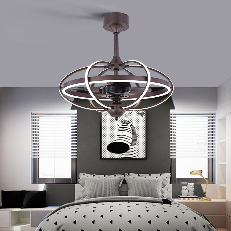 Restaurant living room home Nordic creative personality bedroom lamp silent ceiling fan lamp
Restaurant living room home Nordic creative personality bedroom lamp silent ceiling fan lamp