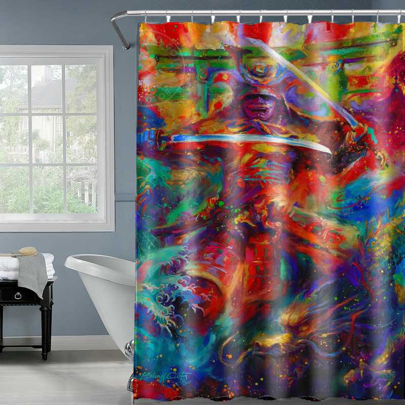Japan Samurai Warrior Shower Curtains Polyester Fabric Geometric Home Bath Decor Shower Curtains With Hooks Dropshipping
Japan Samurai Warrior Shower Curtains Polyester Fabric Geometric Home Bath Decor Shower Curtains With Hooks Dropshipping