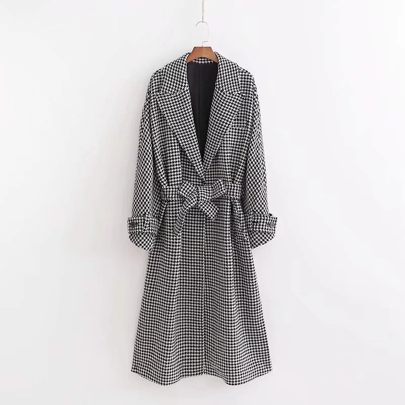 2020 New Autumn Winter Women Long Wool Blends Jackets Women Fashion Plaid Office Ladies Jackets Trench Coats Outerwear WJ125, As picture
2020 New Autumn Winter Women Long Wool Blends Jackets Women Fashion Plaid Office Ladies Jackets Trench Coats Outerwear WJ125, As picture