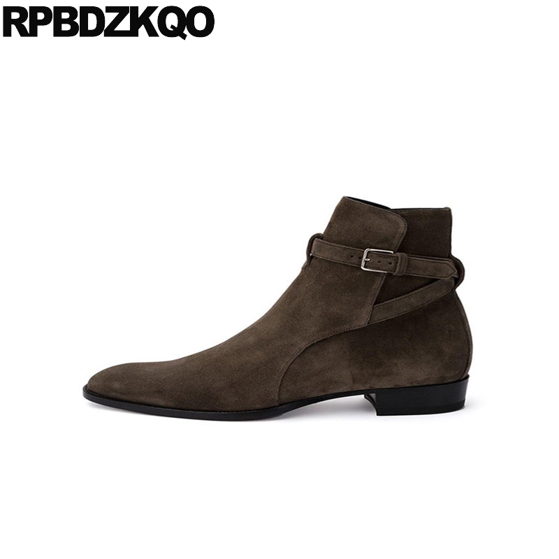 booties vintage motorcycle boots men party fall plus size pointed toe winter european autumn fur shoes suede genuine leather, Black
booties vintage motorcycle boots men party fall plus size pointed toe winter european autumn fur shoes suede genuine leather, Black