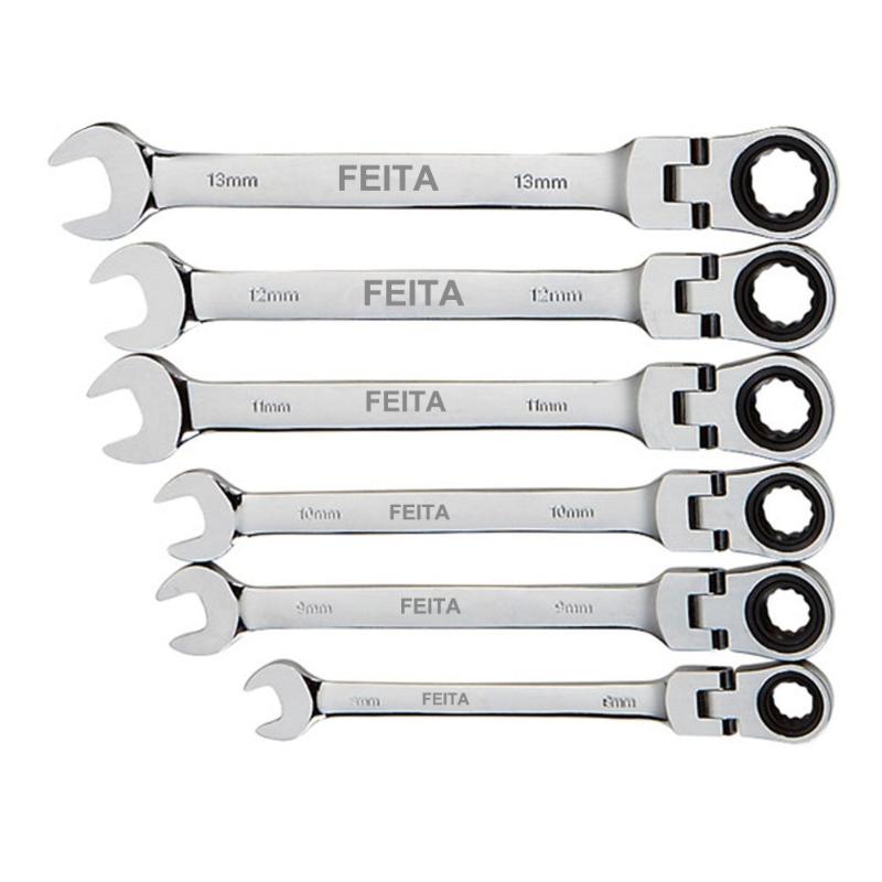 FEITA 8-13mm Wrench Set of keys ratchet skate tool Ratchet Spanner Combination wrench set flexible
FEITA 8-13mm Wrench Set of keys ratchet skate tool Ratchet Spanner Combination wrench set flexible