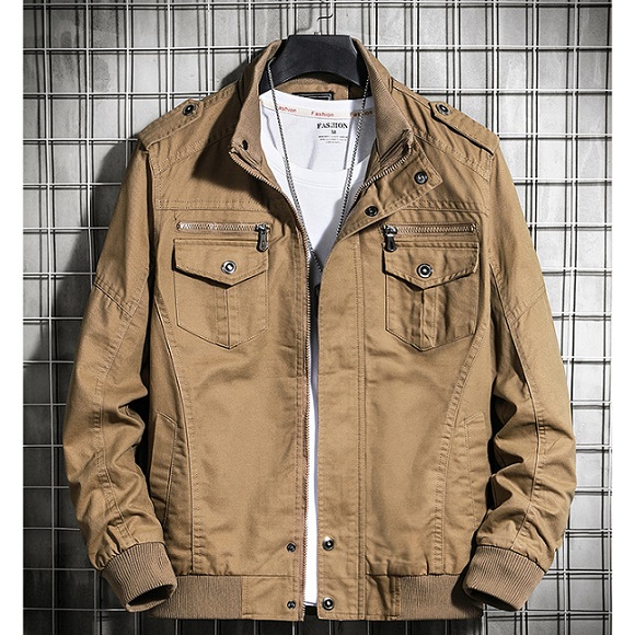Men Workwear Jackets Fashion Solid Color Autum Mens Clothing Men Thin Air Force Jackets Fashion Plus Size Coat 2020 New Arrival, Khaki
Men Workwear Jackets Fashion Solid Color Autum Mens Clothing Men Thin Air Force Jackets Fashion Plus Size Coat 2020 New Arrival, Khaki