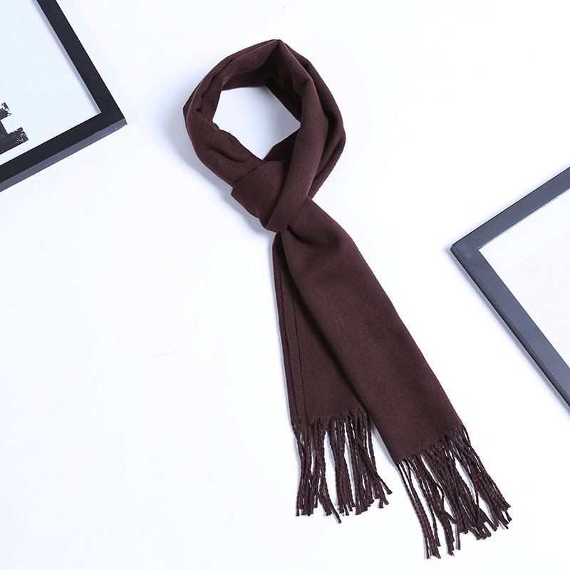 TJ-TianJun Solid Color Men Autumn Winter Scarf Cotton Adult Fashion Long Tassel Narrow Edition Scarf New2020 Hot Sell Outdoor
TJ-TianJun Solid Color Men Autumn Winter Scarf Cotton Adult Fashion Long Tassel Narrow Edition Scarf New2020 Hot Sell Outdoor