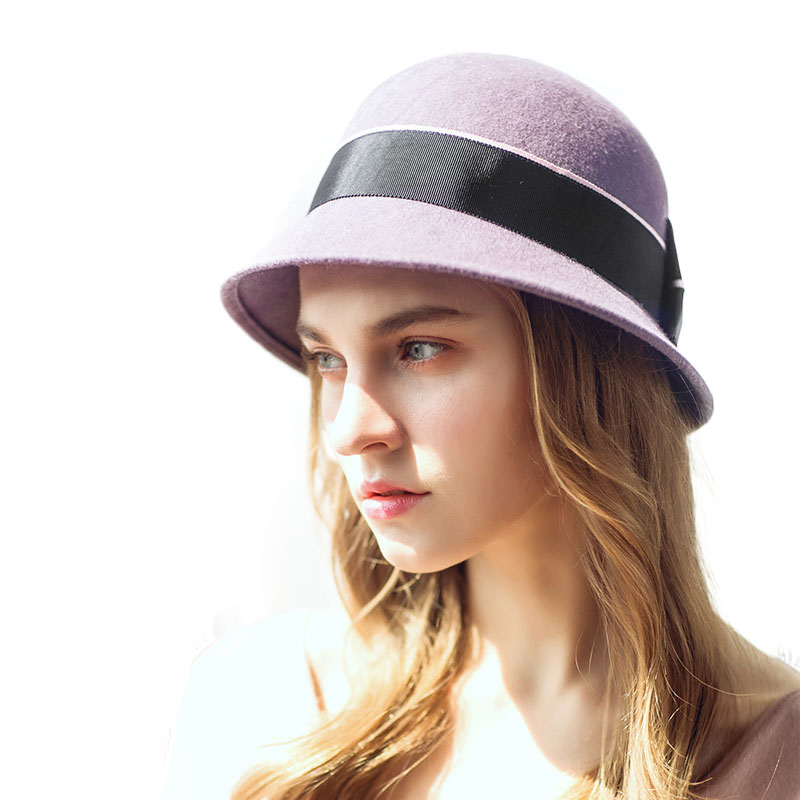 Elegant Women Round Bowler Cap Imitation Wool Bowknot Fedoras Cotton Cloche Bucket Hat Vintage Brim Chapeu Feminino M36, Black
Elegant Women Round Bowler Cap Imitation Wool Bowknot Fedoras Cotton Cloche Bucket Hat Vintage Brim Chapeu Feminino M36, Black