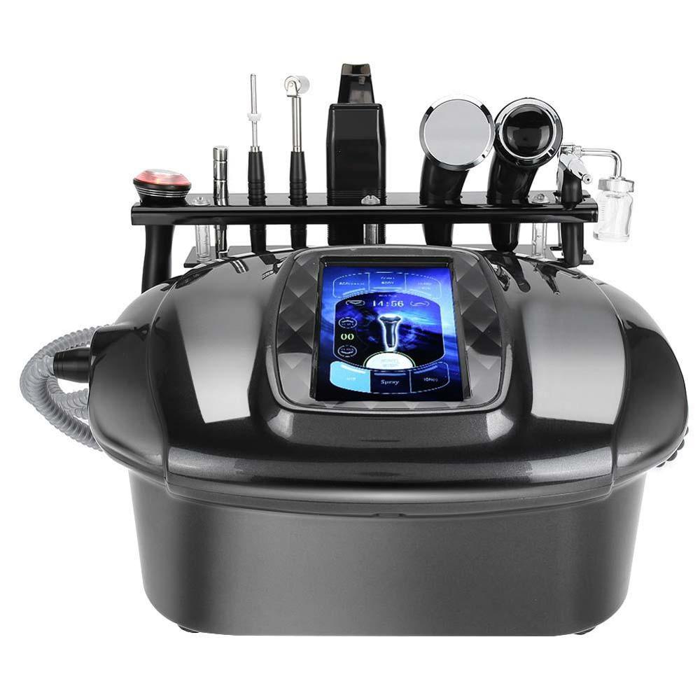 Upgrade high quality 9 in 1 Multifunctional diamond microdermabrasion aqua peel machine RF Lifting skin rejuvenation lightening