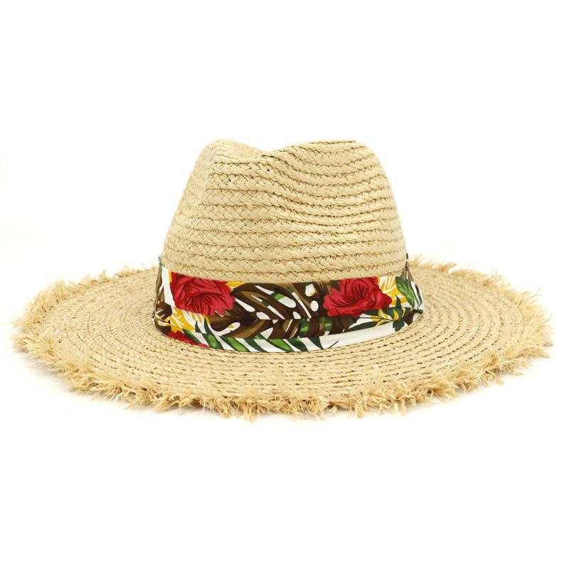 Handmade Women Straw Sun Hats Large Wide Brim Gilrs High Quality Natural Raffia Beach Straw Sun Caps For Holiday HA203, Beige
Handmade Women Straw Sun Hats Large Wide Brim Gilrs High Quality Natural Raffia Beach Straw Sun Caps For Holiday HA203, Beige