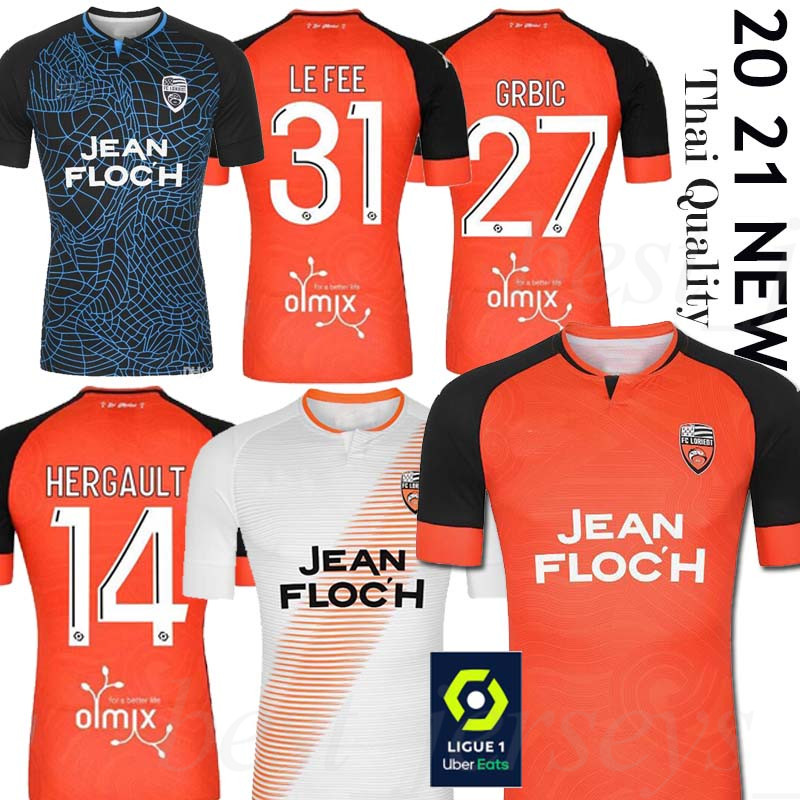 20 21 maillots FC Lorient soccer jerseys home away 2020 2021 MAILLOT DE FOOT Lorient HERGAULT Umut Bozok LE FEE GRBIC football shirts, White
20 21 maillots FC Lorient soccer jerseys home away 2020 2021 MAILLOT DE FOOT Lorient HERGAULT Umut Bozok LE FEE GRBIC football shirts, White