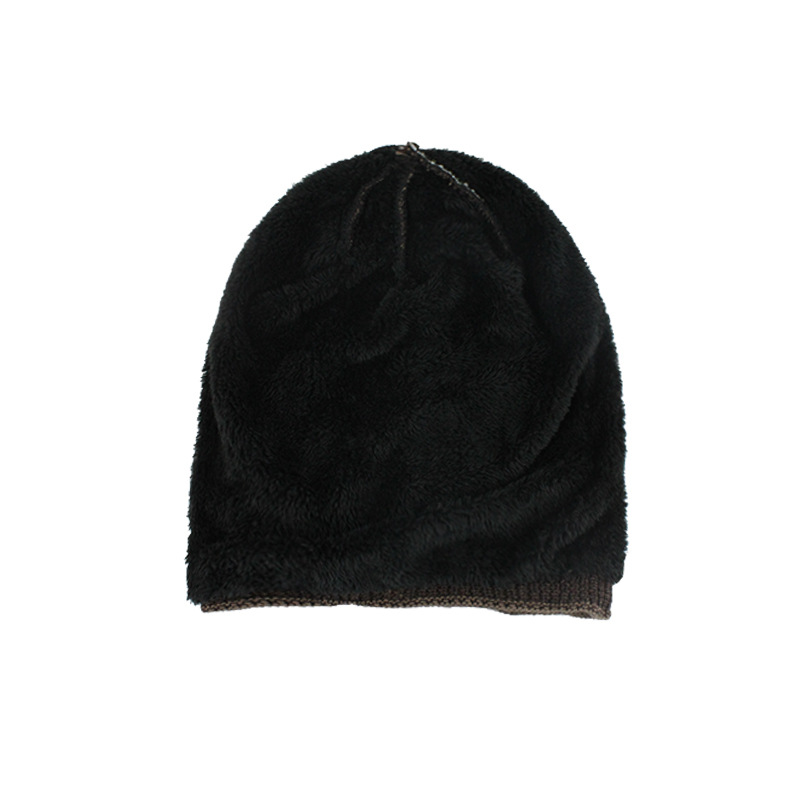 Skeleton Winter Plus Velvet Thick Warm Knit Hat High Quality Women Men Solid Color Casual Beanies Soft Cap Bonnet Cotton