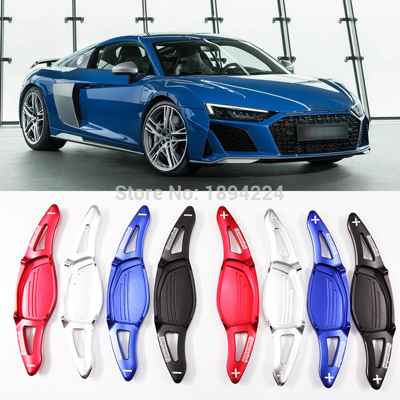 2pcs High Quality Aluminum Car Steering Wheel Shift Paddle Shifter Extension For Audi R8 2016-2019
2pcs High Quality Aluminum Car Steering Wheel Shift Paddle Shifter Extension For Audi R8 2016-2019