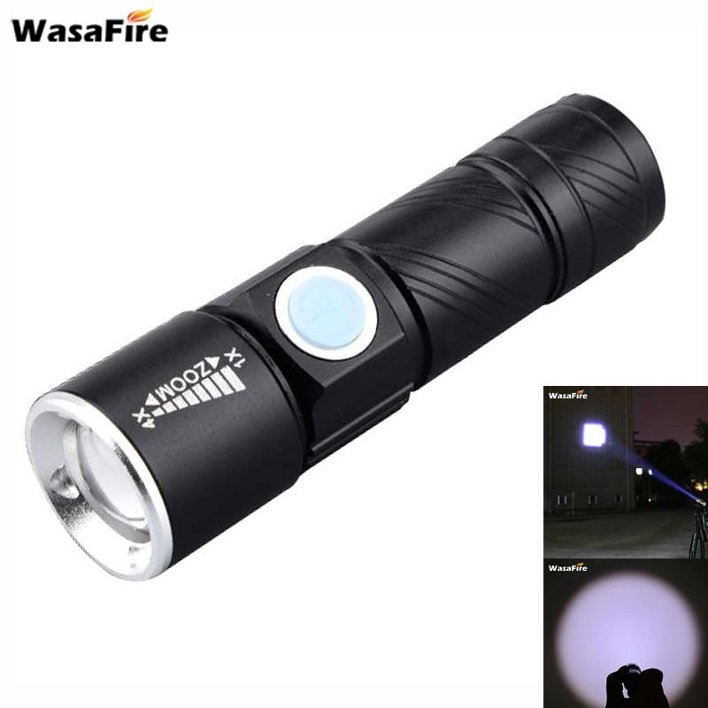 Wasafire XPE Q5 Rechargeable 3 Modes Pocket Torch Zoomable Led Waterproof Adjust Focus Camping Hunting Lantern
Wasafire XPE Q5 Rechargeable 3 Modes Pocket Torch Zoomable Led Waterproof Adjust Focus Camping Hunting Lantern