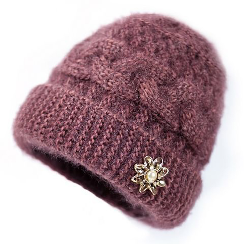Winter middle-aged and elderly hats Beanies mother warm plus velvet thick woolen knitted hat, 11
Winter middle-aged and elderly hats Beanies mother warm plus velvet thick woolen knitted hat, 11