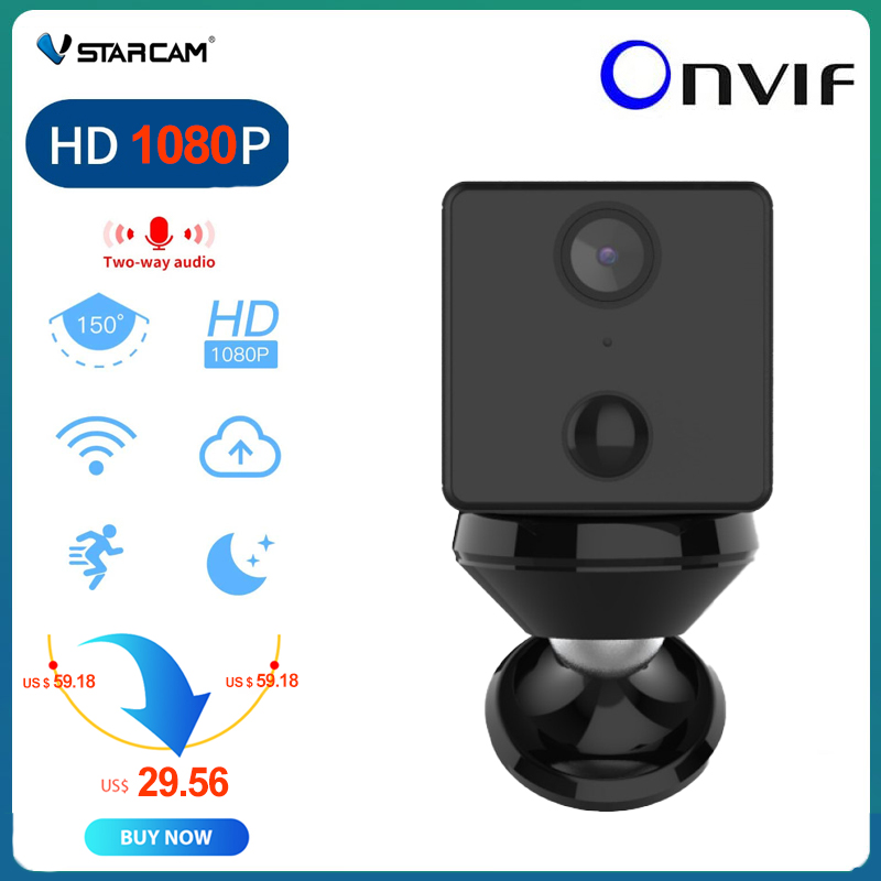 Vstarcam 1080P Mini Wifi Camera With 1500mAh Rechargeable Battery Mini IP Camera AI PIR Human Body Detection Alarm IR Night CB71
Vstarcam 1080P Mini Wifi Camera With 1500mAh Rechargeable Battery Mini IP Camera AI PIR Human Body Detection Alarm IR Night CB71