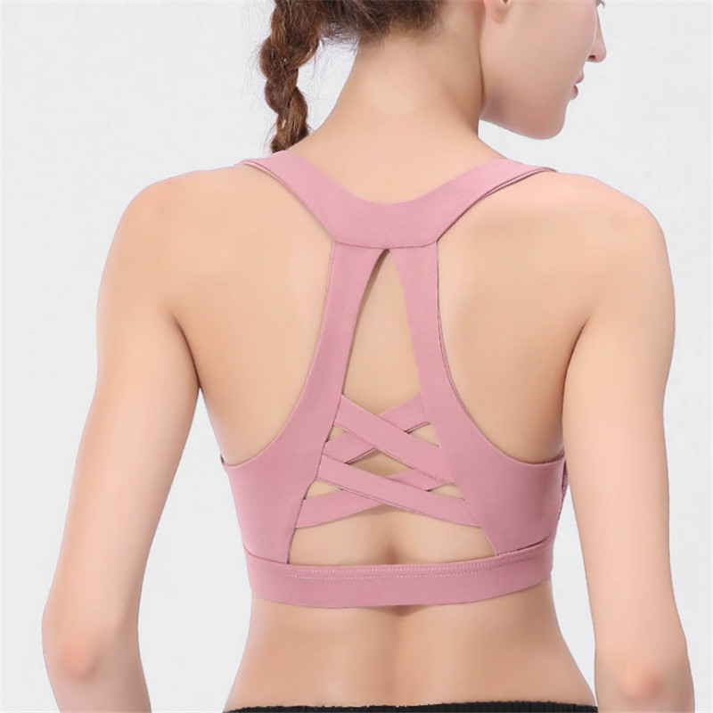 Sports Bra Top Fitness Shockproof Gathers Stereotypes Fitness Beauty Back Underwear Vest Bra Vest Women Tops Gym Sport, Black
Sports Bra Top Fitness Shockproof Gathers Stereotypes Fitness Beauty Back Underwear Vest Bra Vest Women Tops Gym Sport, Black