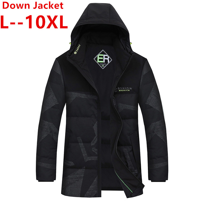 10XL 8XL 6XL Thick Warm Winter Jacket Men Hooded Thicken Duck Down Parka Coat Casual Slim Down Mens Overcoat With Many Pockets, Black
10XL 8XL 6XL Thick Warm Winter Jacket Men Hooded Thicken Duck Down Parka Coat Casual Slim Down Mens Overcoat With Many Pockets, Black
