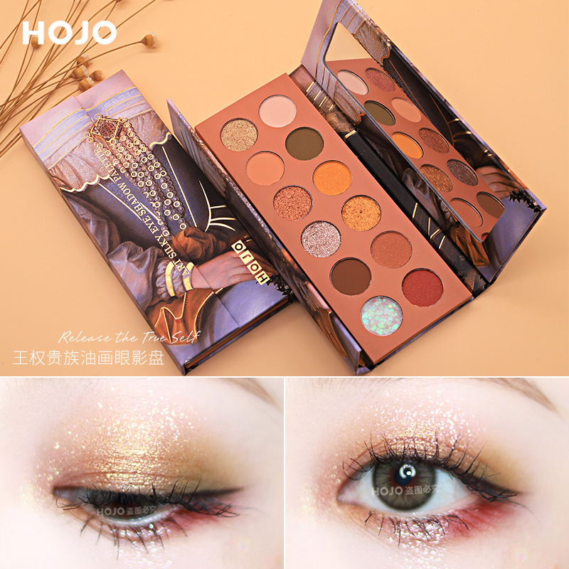Colour makeup HOJO kingship noble painting 12 color eye shadow tray ins super fire parity matte pearl earth color eye shadow, 1 the moonlight colo
Colour makeup HOJO kingship noble painting 12 color eye shadow tray ins super fire parity matte pearl earth color eye shadow, 1 the moonlight colo