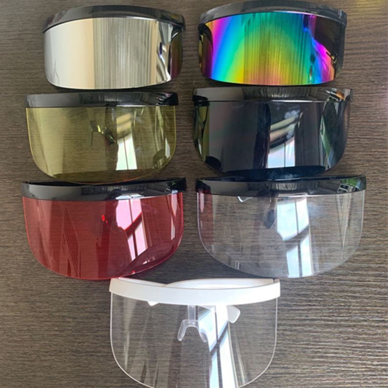 Safety Half Face Shield Visor Sunglasses Outdoor Prevention Eyewear Eye Protective face shield masks 10 colors LJJK2468
Safety Half Face Shield Visor Sunglasses Outdoor Prevention Eyewear Eye Protective face shield masks 10 colors LJJK2468
