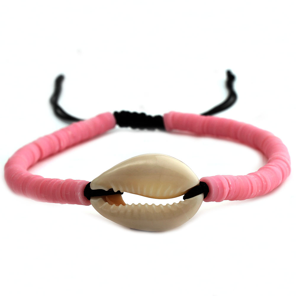 bracelet Jewelry Summer Beach Multicolor Bohemian Shell Tassel Bracelet mix colors Cotton Rope Chain Woven Bracelet for Women