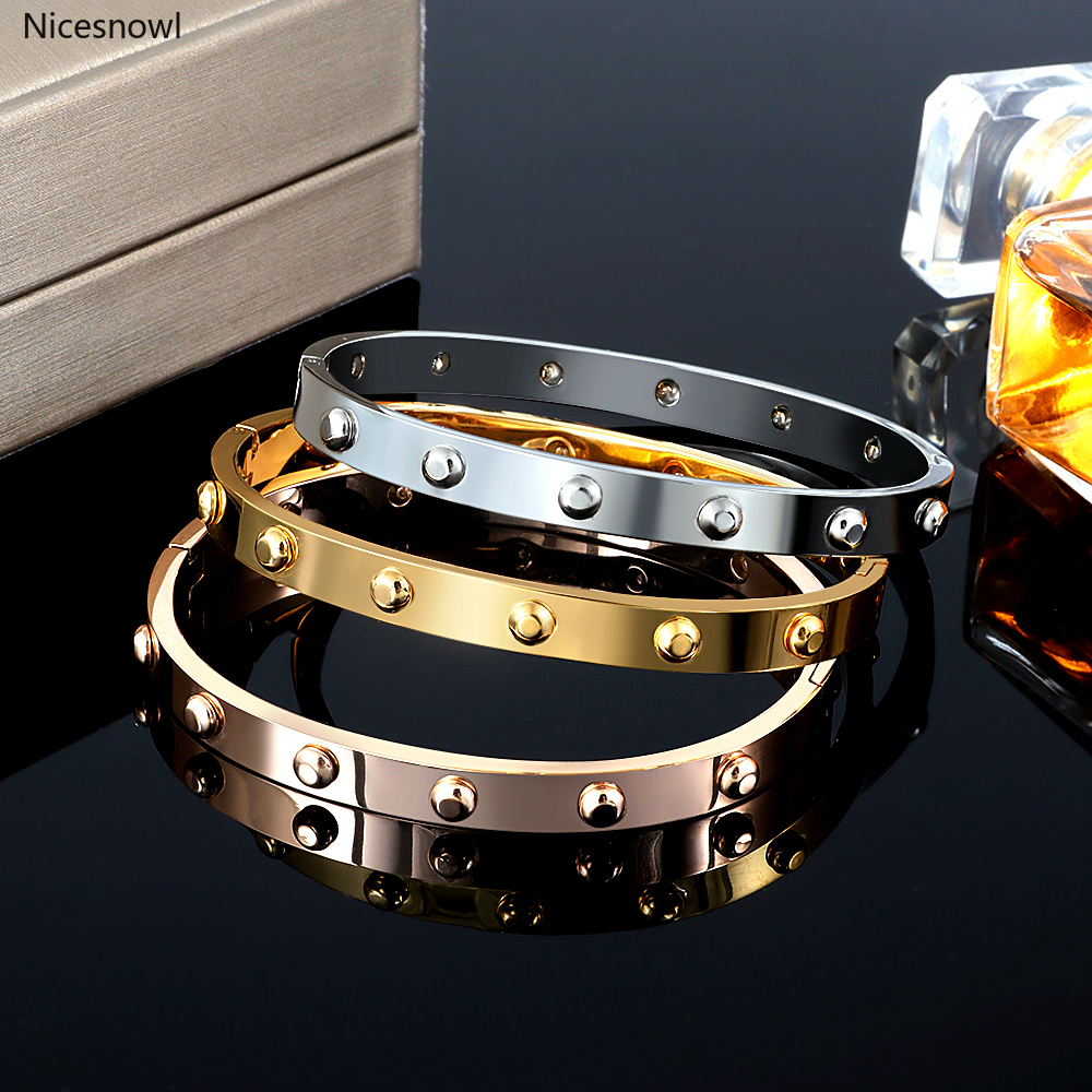 MSX Simple Minimalist Ladies Bangle Small Round Ball Cuff Bangle Wholesale Tri-Color Stainless Steel Bangles Bracelets For Women, Black
MSX Simple Minimalist Ladies Bangle Small Round Ball Cuff Bangle Wholesale Tri-Color Stainless Steel Bangles Bracelets For Women, Black
