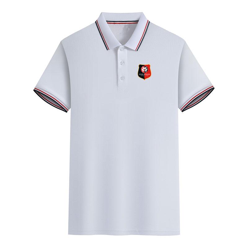 Stade Rennais Football Club Summer Men's Slim Fit Golf Polo T-Shirt Short Sleeve Polo Casual T shirt Sportswear, Gray;blue
Stade Rennais Football Club Summer Men's Slim Fit Golf Polo T-Shirt Short Sleeve Polo Casual T shirt Sportswear, Gray;blue