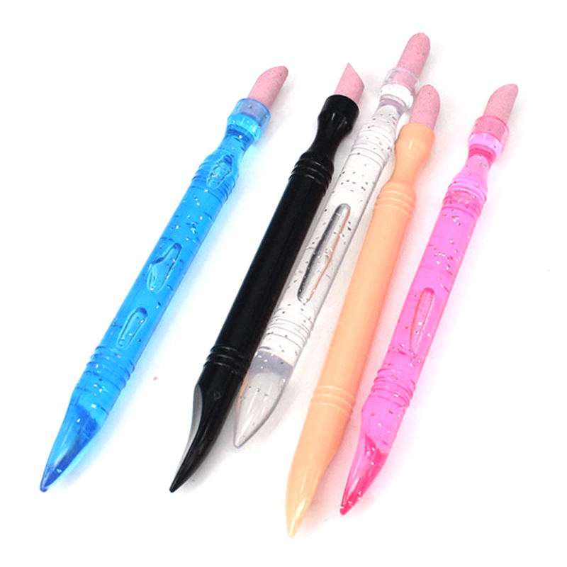 1pcs Double-End Quartz Nail Cuticle Remover Dead Skin Pusher Trimmer Manicure Grinding Rods Nail Art Files Accessories
1pcs Double-End Quartz Nail Cuticle Remover Dead Skin Pusher Trimmer Manicure Grinding Rods Nail Art Files Accessories