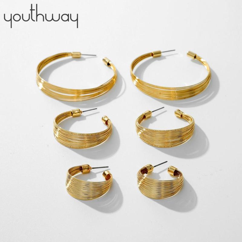 20mm 25mm 35mm 52mm Exaggerated metal Hoop Earrings Small Big Gold Plated Copper C shape Statement earring Minimalist Jewelry
20mm 25mm 35mm 52mm Exaggerated metal Hoop Earrings Small Big Gold Plated Copper C shape Statement earring Minimalist Jewelry