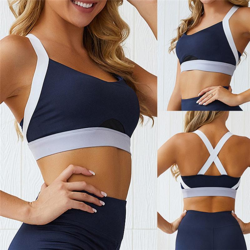 XL Sports Bra Full Cup Breathable Top Shockproof Cross Back Push Up Workout Bra For Running Jogging Yoga Fitness Bras &3A20, Blue
XL Sports Bra Full Cup Breathable Top Shockproof Cross Back Push Up Workout Bra For Running Jogging Yoga Fitness Bras &3A20, Blue