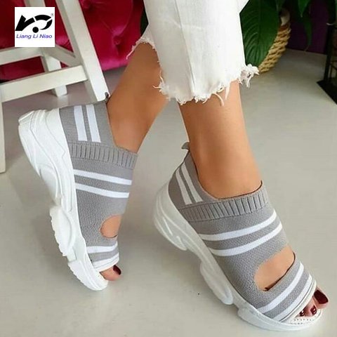 2020 Summer Women's Large Casual Sandals Women's Mesh Slanted Heel Fish Mouth Platform Lightweight Shoes, Yellow
2020 Summer Women's Large Casual Sandals Women's Mesh Slanted Heel Fish Mouth Platform Lightweight Shoes, Yellow