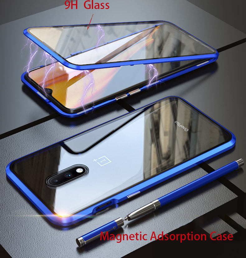 360 Full Protect Magnetic Metal Case for Oneplus 8 Pro Shockproof Tempered Glass Case For Oneplus 8 7 7T Pro Covers One Plus 8 Pro
360 Full Protect Magnetic Metal Case for Oneplus 8 Pro Shockproof Tempered Glass Case For Oneplus 8 7 7T Pro Covers One Plus 8 Pro