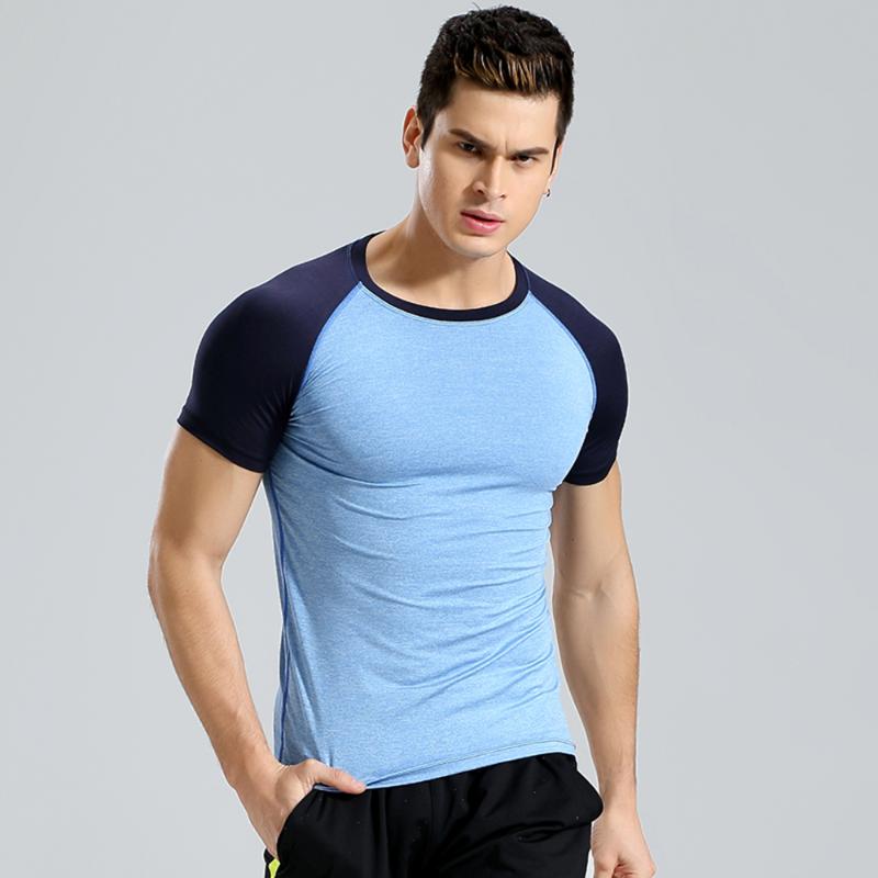 Men's T-shirts 2020 Fashion Quick Dry Sports Elastic Slim Tops Solid O-Neck Short Sleeves Breathable Running Gym Fitness Summer, Blue
Men's T-shirts 2020 Fashion Quick Dry Sports Elastic Slim Tops Solid O-Neck Short Sleeves Breathable Running Gym Fitness Summer, Blue