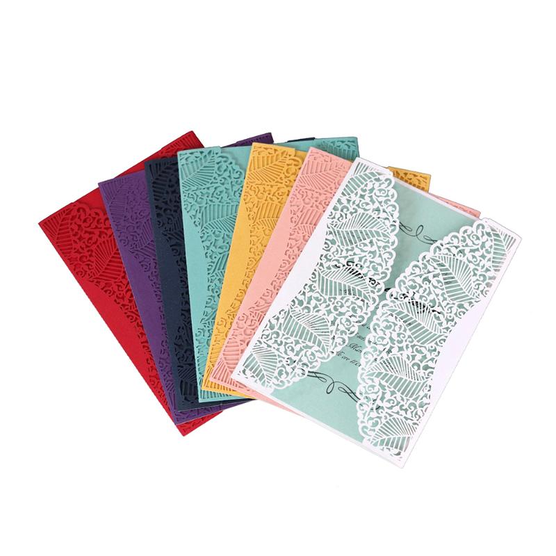 10pcs Glitter invitations for wedding business party Hollow Out Flower greeting card customized supply Card+Cover+Envelope
10pcs Glitter invitations for wedding business party Hollow Out Flower greeting card customized supply Card+Cover+Envelope