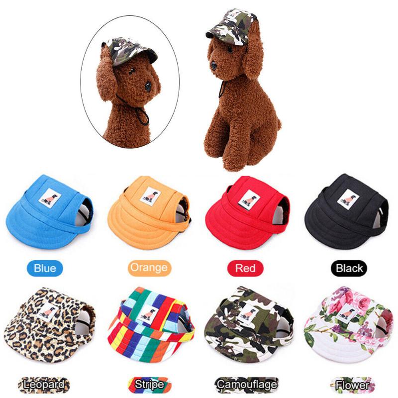Adjustable Summer Pet Dog Hat Cap Cute Dog Baseball Visor Hats Outdoor Hiking Breathable Hat for Small Dogs Pet Accessories, Blue 
Adjustable Summer Pet Dog Hat Cap Cute Dog Baseball Visor Hats Outdoor Hiking Breathable Hat for Small Dogs Pet Accessories, Blue