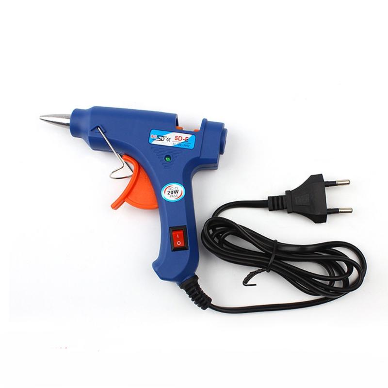 NEW 100-220V High Temp Heater Melt Hot Glue Gun 20W Repair Tool Heat Gun Blue Mini With Trigger US/EU plug
NEW 100-220V High Temp Heater Melt Hot Glue Gun 20W Repair Tool Heat Gun Blue Mini With Trigger US/EU plug