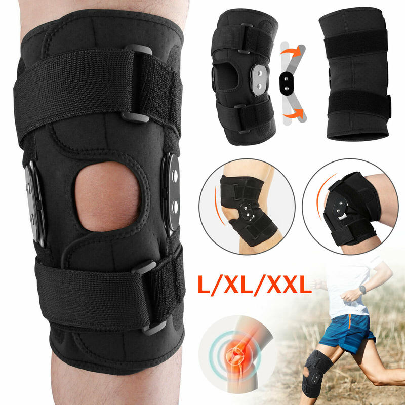 Knee Brace Hinged Compression Sleeve Wrap Joint Support Open Patella Stabilizer Orthopaedics, As pic
Knee Brace Hinged Compression Sleeve Wrap Joint Support Open Patella Stabilizer Orthopaedics, As pic