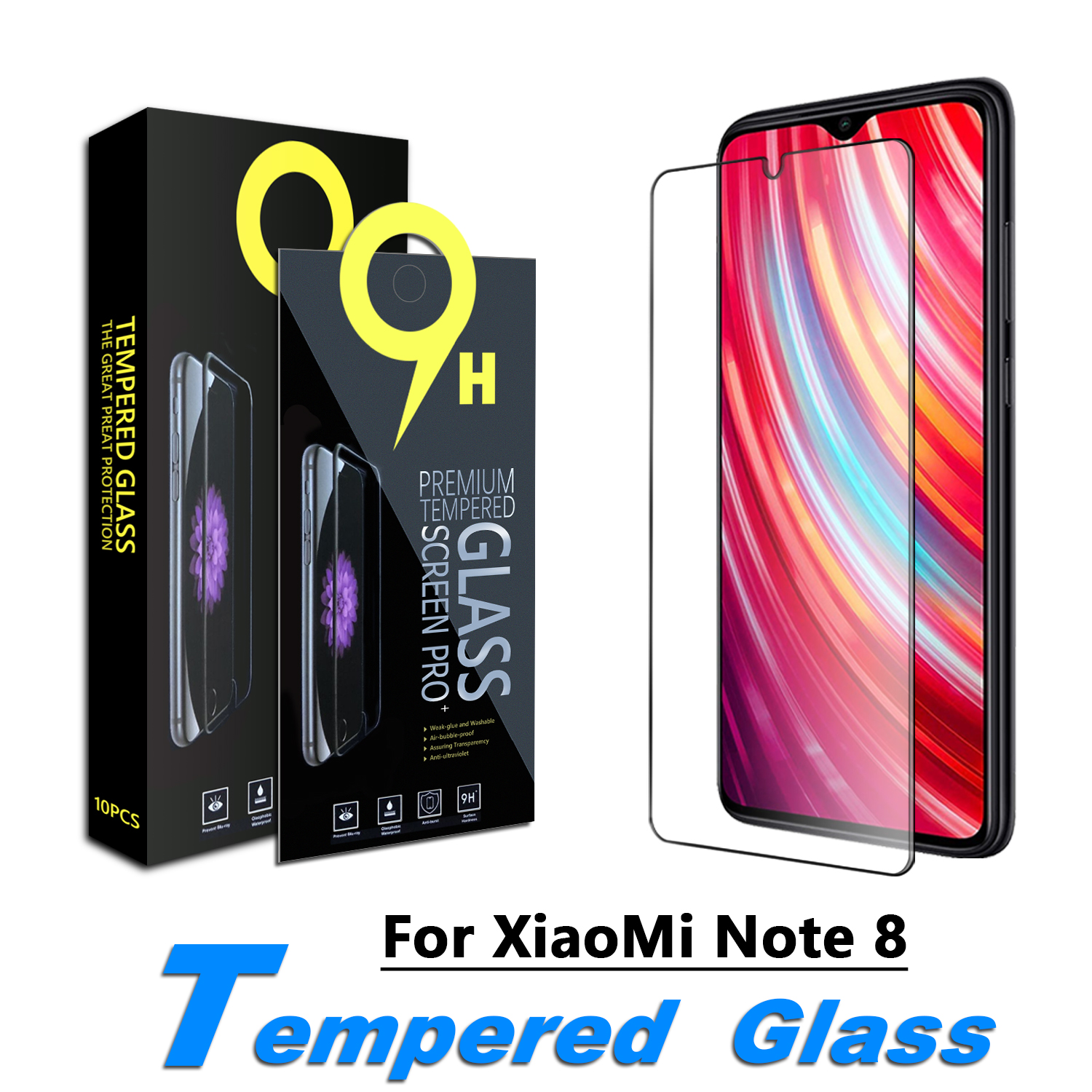 KAREEN Screen Protector for Xiaomi Redmi Note 8 Pro, Note 7, Note 8,Mi 9, Mi 9 Pro, Mi 9 Lite Tempered Glass Film 0.33mm with Paper Box
KAREEN Screen Protector for Xiaomi Redmi Note 8 Pro, Note 7, Note 8,Mi 9, Mi 9 Pro, Mi 9 Lite Tempered Glass Film 0.33mm with Paper Box