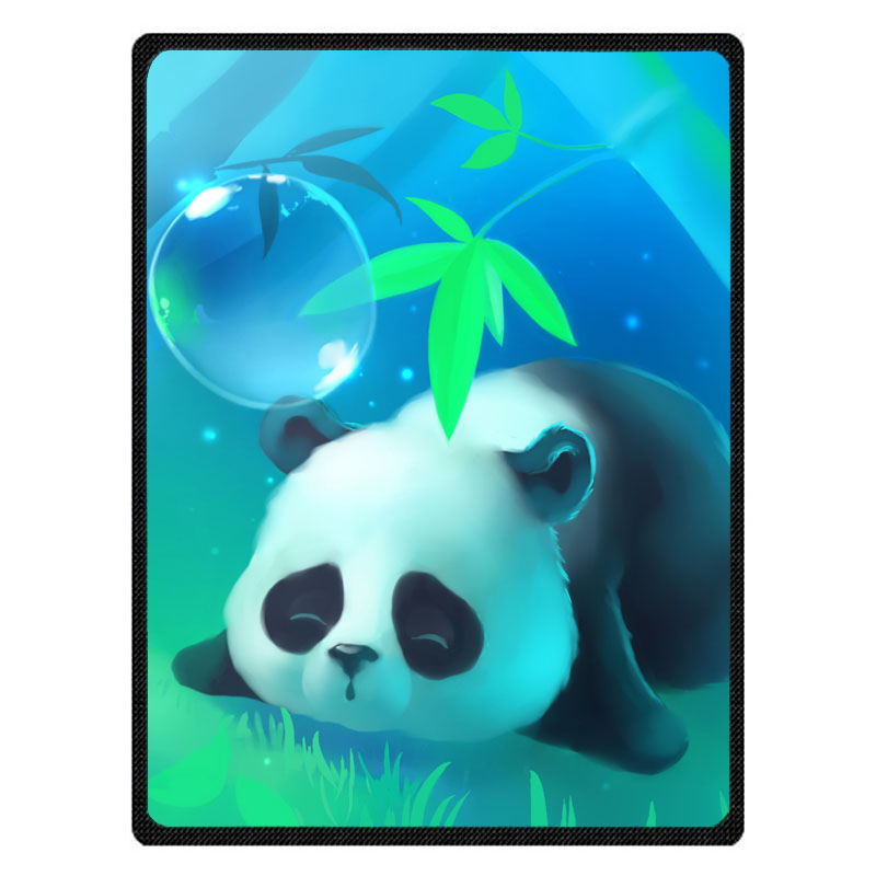 New Customized Soft Warm Blanket Coral Fleece Throw Travel Blankets Panda Printed Kids Baby Blanket
New Customized Soft Warm Blanket Coral Fleece Throw Travel Blankets Panda Printed Kids Baby Blanket