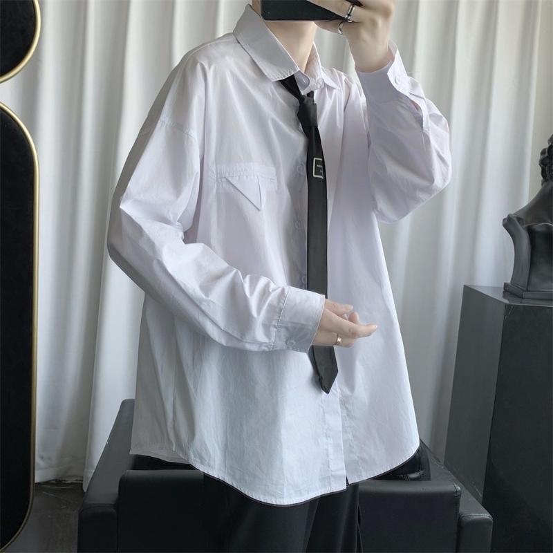 2020 Send Tie Men's Long Sleeve Hawaiian Shirt Camisa Masculina Streetwear Mens Fashion White/black/blue Color Shirts -2XL
2020 Send Tie Men's Long Sleeve Hawaiian Shirt Camisa Masculina Streetwear Mens Fashion White/black/blue Color Shirts -2XL