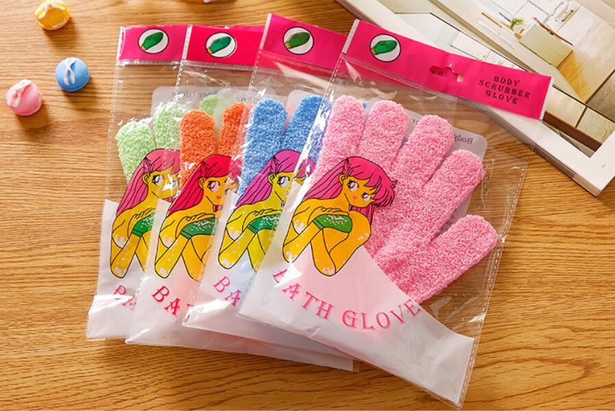 Exfoliating Bath Glove Body Scrubber Glove Nylon Shower Gloves Body Spa Massage Dead Skin Cell Remover Epacket free 
Exfoliating Bath Glove Body Scrubber Glove Nylon Shower Gloves Body Spa Massage Dead Skin Cell Remover Epacket free