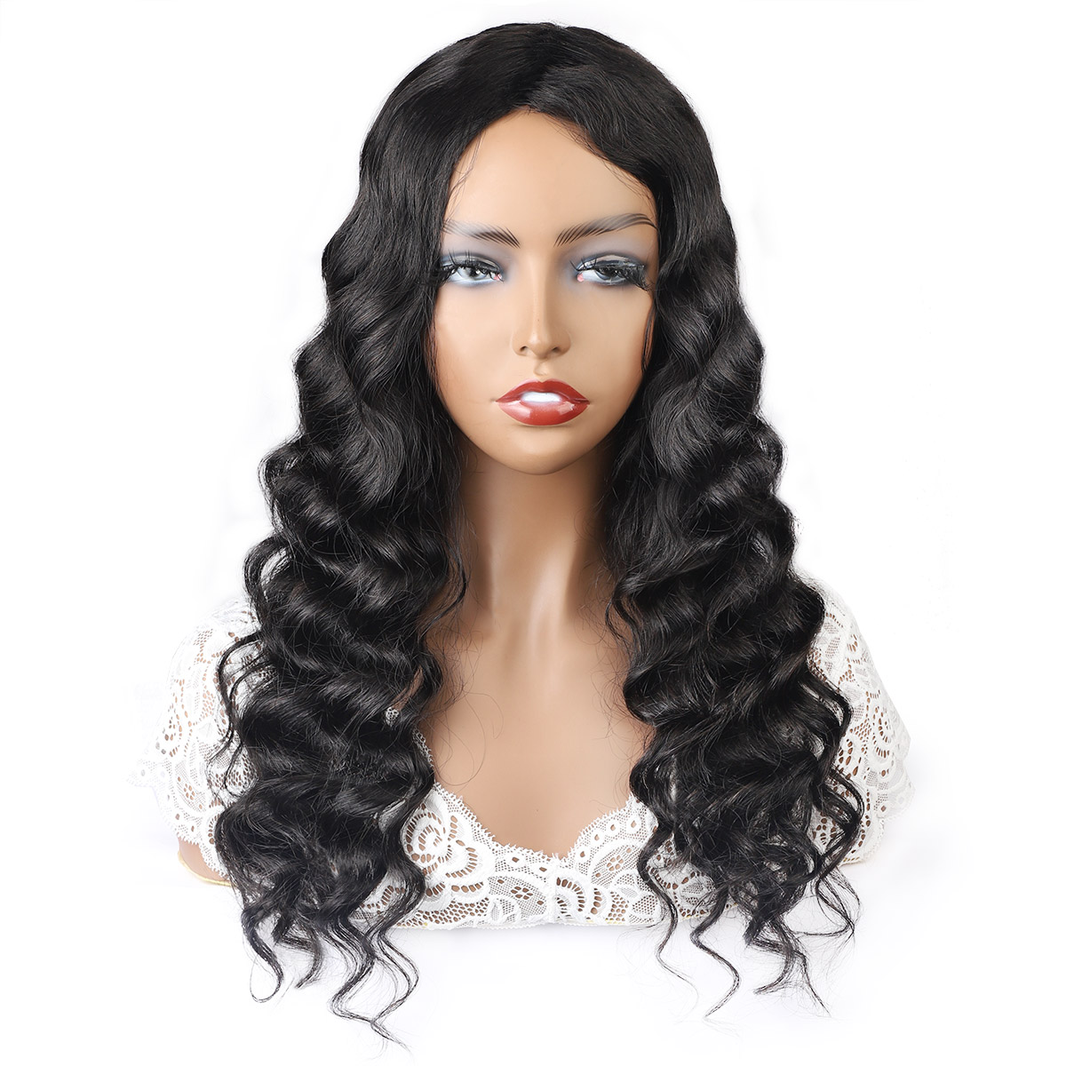 middle part 131 t lace wigs loose deep straight human hair wigs peruvian curly t part human hair lace front wig body water