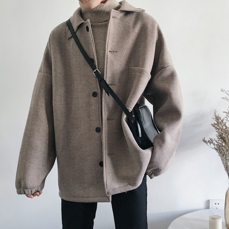 YASUGUOJI New 2020 Stylish Winter Jackets Men Fashion England Style Herringbone Man Coats Loose Men's Coat High Quality, Dark gray mj226
YASUGUOJI New 2020 Stylish Winter Jackets Men Fashion England Style Herringbone Man Coats Loose Men's Coat High Quality, Dark gray mj226