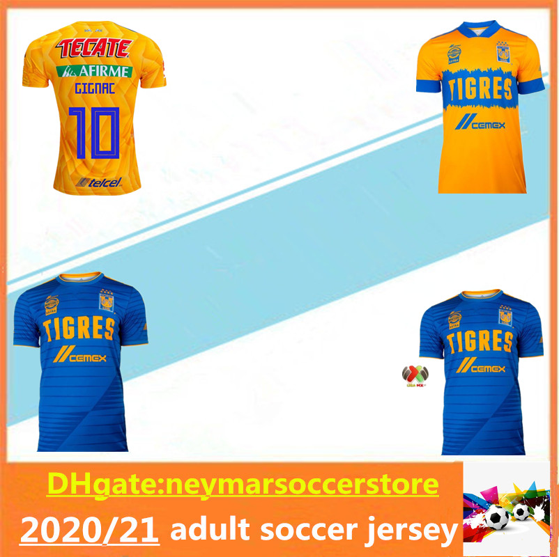 2020 2021 Tigres UANL soccer jersey 20 21 Mexico club 7 Stars GIGNAC Vargas SOSA maillot de football shirt Uniform, Black;yellow
2020 2021 Tigres UANL soccer jersey 20 21 Mexico club 7 Stars GIGNAC Vargas SOSA maillot de football shirt Uniform, Black;yellow