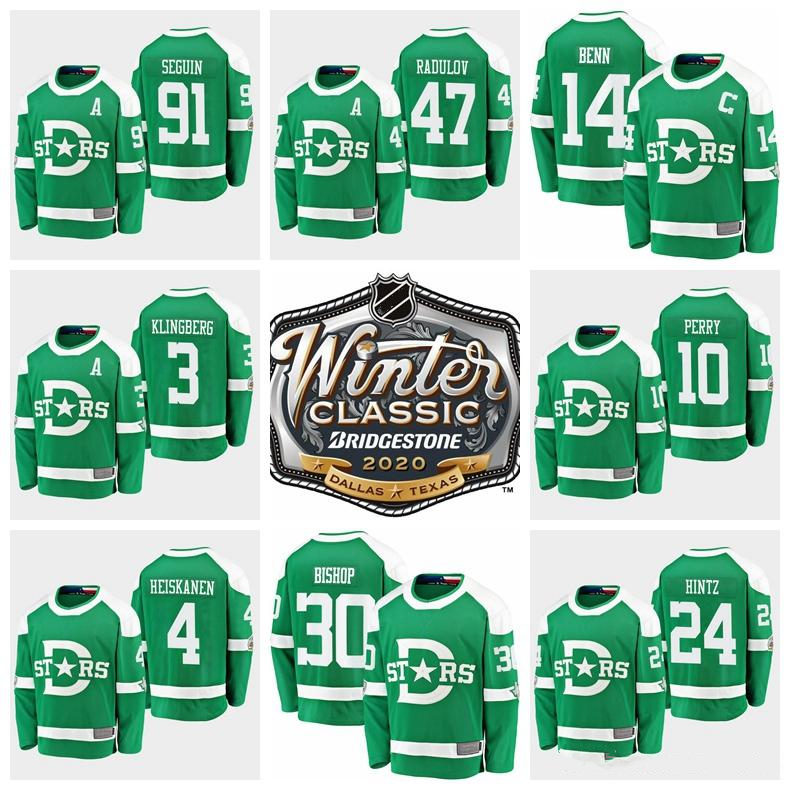 2020 Winter Classic Dallas Stars Jerseys Tyler Seguin Jersey Alexander Radulov John Klingberg Jamie Benn Pavelski Hockey Jerseys Stitched, Green alexander radulov (a) 47
2020 Winter Classic Dallas Stars Jerseys Tyler Seguin Jersey Alexander Radulov John Klingberg Jamie Benn Pavelski Hockey Jerseys Stitched, Green alexander radulov (a) 47