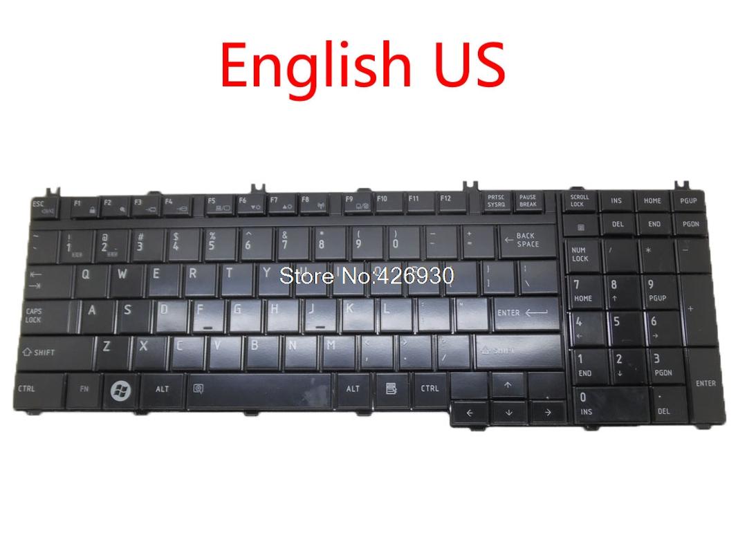 Laptop US Keyboard For For Satellite A500 A505 X505 P300 X300 English US Japanese MP-08H73US6356 MP-08H70J06356 new
Laptop US Keyboard For For Satellite A500 A505 X505 P300 X300 English US Japanese MP-08H73US6356 MP-08H70J06356 new