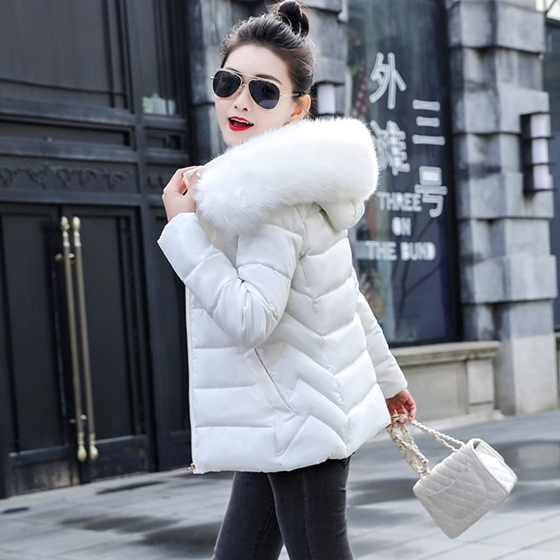 Fashion women 2020 New Arrival Slim Parkas New Plus size For Women's Cotton Down Parka With Hooded Coat Warm Winter Jacket Women