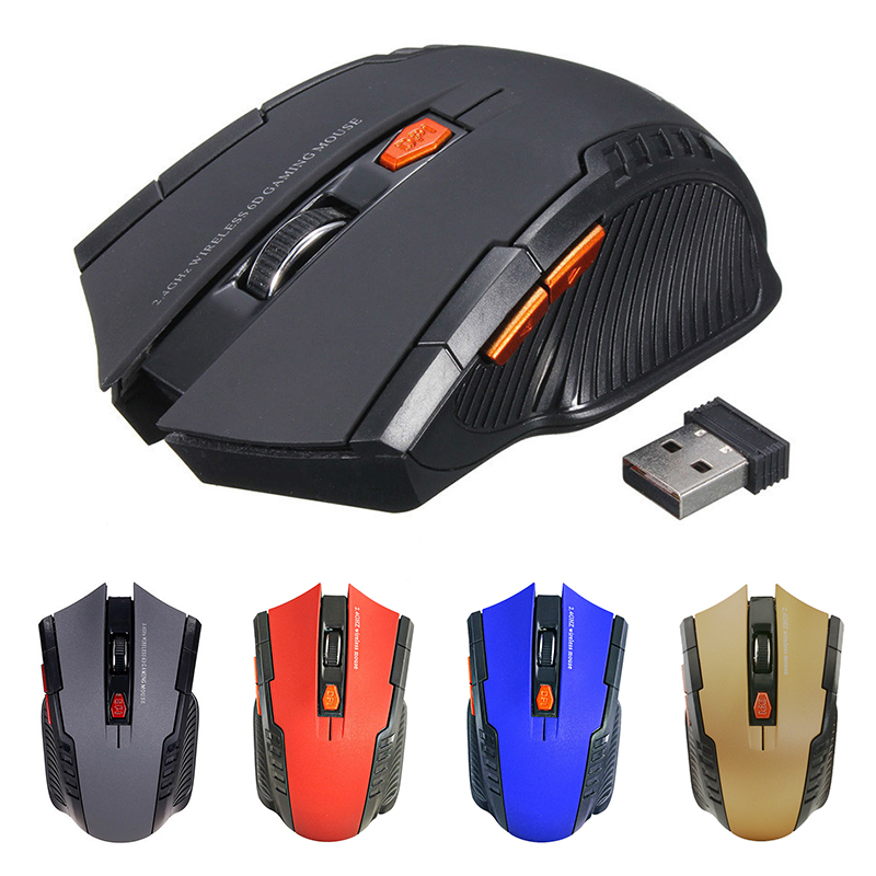 2.4G Wireless mouse Optical 6 Buttons mouse gamer USB Receiver 1600DPI 10M wireless gaming For PC Laptop computer
2.4G Wireless mouse Optical 6 Buttons mouse gamer USB Receiver 1600DPI 10M wireless gaming For PC Laptop computer